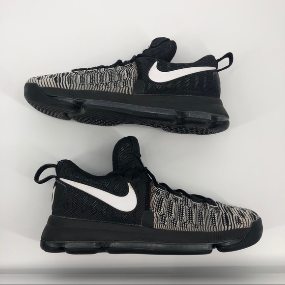 Nike KD 9 Kevin Durant Oreo Basketball Shoes 9 - Picture 11 of 12